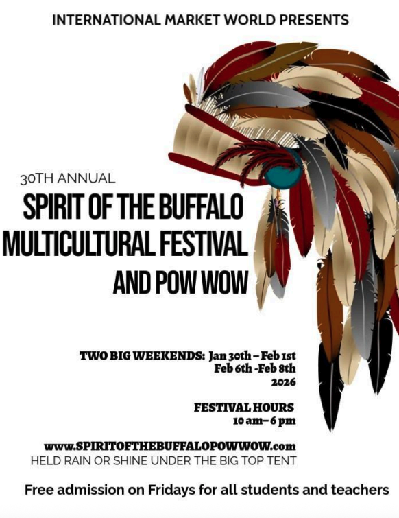 30th Annual Spirit of the Buffalo Pow Wow 2026 - 2 weekend event